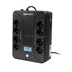 Источник бесперебойного питания SMARTWATT UPS SAFE PRO LCD 1000 ПромХаб | PromHub