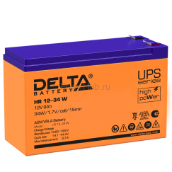 HR 12-34 W Delta Аккумуляторная батарея ПромХаб | PromHub