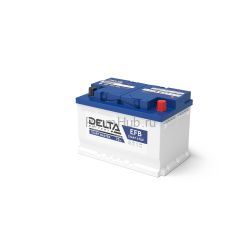 DELTA START MASTER 75 Ah EFB стартерная аккумуляторная батарея ПромХаб | PromHub