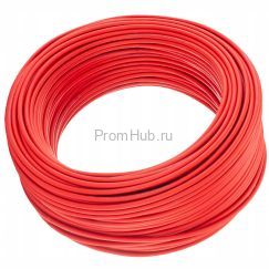 Кабель SMARTWATT PV-1F 1x6 мм2 красный (бухта 50 метров), для СЭС ПромХаб | PromHub
