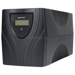 Источник бесперебойного питания SMARTWATT UPS UNI PRO LCD 1000 ПромХаб | PromHub
