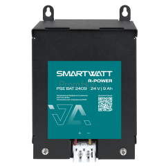 Батарейный модуль на DIN рейку SMARTWATT PSE BAT 2409 R-POWER, 24 В, 9 Ач ПромХаб | PromHub