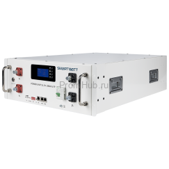 Накопитель литиевый SMARTWATT POWER UNIT 5.12 кВт, 51.2 В, 100 Ач, LFP PRISM 16S1P, активная балансировка, белый ПромХаб | PromHub