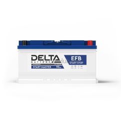 DELTA START MASTER 95 Ah EFB стартерная аккумуляторная батарея ПромХаб | PromHub