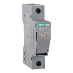 Держатель предохранителя SRD-30, 10х38 мм, постоянный ток, на DIN рейку ПромХаб | PromHub