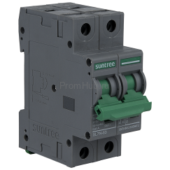 Автоматический выключатель постоянного тока 550В, двухполюсный, 50А ПромХаб | PromHub