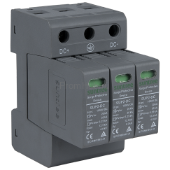 Устройство защиты от импульсных перенапряжений (УЗИП) постоянного тока, 1000В, 3 полюса, Тип 1+2 ПромХаб | PromHub