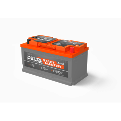 DELTA START MASTER 95 Ah AGM стартерная аккумуляторная батарея ПромХаб | PromHub