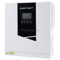 Солнечный инвертор SMARTWATT INV ECO II, 1.5 кВт, АКБ 12 В, 1 фаза, 1 MPPT ПромХаб | PromHub