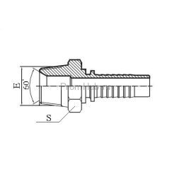 Фитинг BSP 1/2" (45°) Dy 8 ПромХаб | PromHub