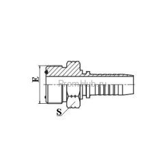Фитинг ORFS 13/16" (0°) Dy 8 ПромХаб | PromHub