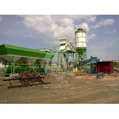 Мини бетонный завод BHB 40 (JS750+PL1200) ПромХаб | PromHub