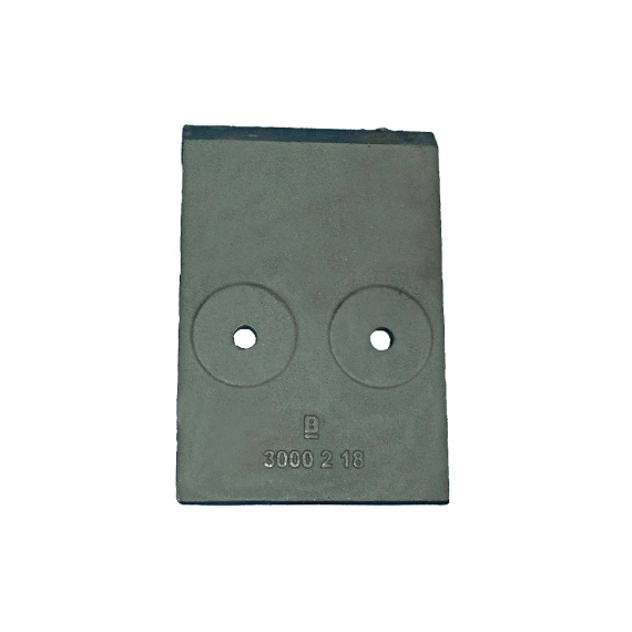 Нижний скребок для бетоносмесителя SIMEM MSO 3000/2000