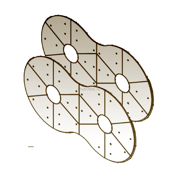 Комплект боковой брони для бетоносмесителя Sicoma MAO 1500/1000 [CLONE]