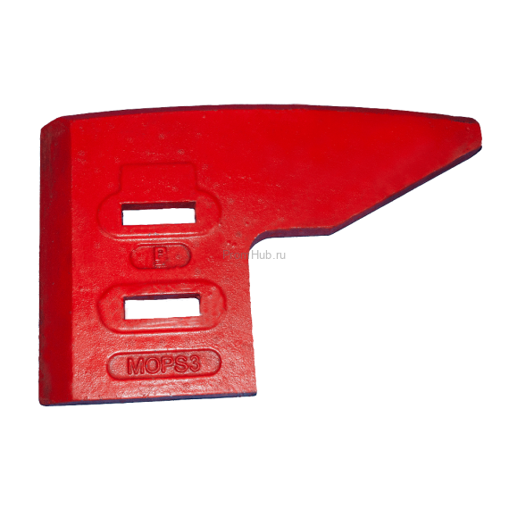 Перемешивающая правая лопасть для бетоносмесителя Sicoma MAO 3000/2000