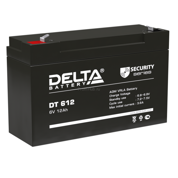 DT 612 Delta Аккумуляторная батарея ПромХаб | PromHub