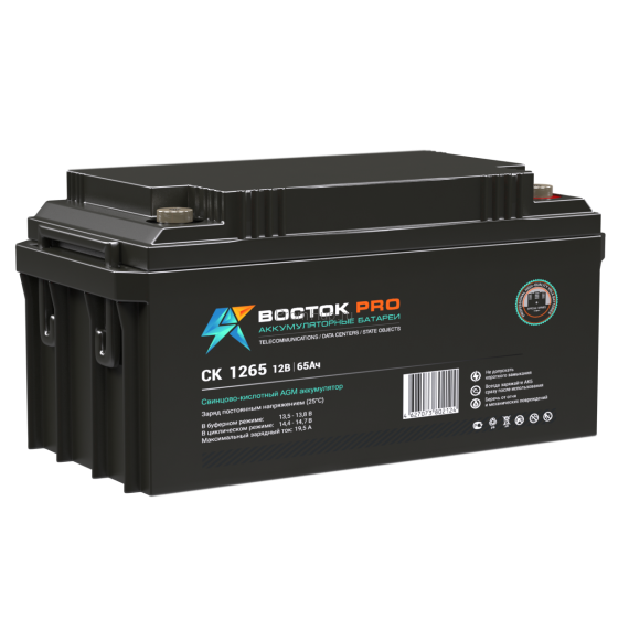СК 1265 ВОСТОК Аккумуляторная батарея ПромХаб | PromHub