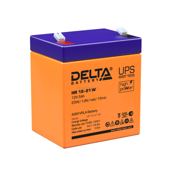 HR 12-21 W Delta Аккумуляторная батарея ПромХаб | PromHub
