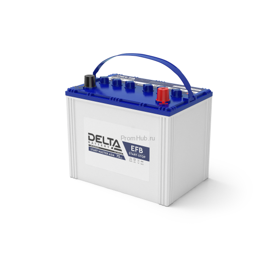 DELTA START MASTER EFB 75 Ah Asia ПромХаб | PromHub