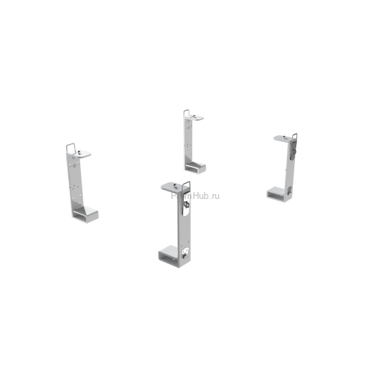 Крепления стыковочные SMARTWATT POWER UNIT SK5 для LFP PRISM, белые ПромХаб | PromHub