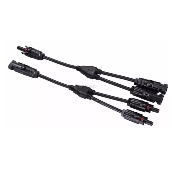 Комплект коннекторов с кабелем SMARTWATT МС4Y AB для соединения 2 стрингов в 1 ПромХаб | PromHub