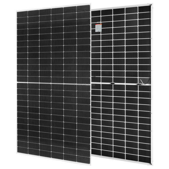 Фотоэлектрический модуль DELTA PV TOP 580-72-2 двусторонний, Half Cut с двойным остеклением, TOPCon N-Type M10 ПромХаб | PromHub