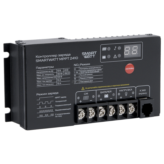 Контроллер заряда SmartWatt MPPT 2410 ПромХаб | PromHub