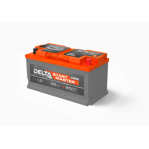 DELTA START MASTER 95 Ah AGM стартерная аккумуляторная батарея ПромХаб | PromHub