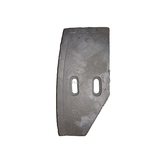 Скребок правый боковой с болтами крепления для бетоносмесителя JS-750