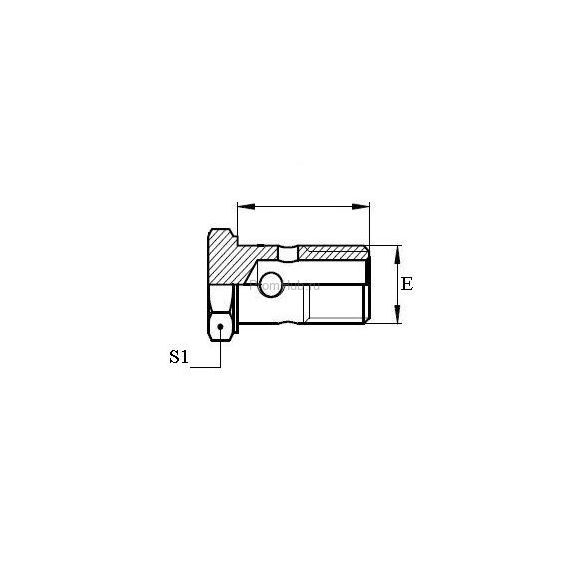 Болт Banjo BSP 1/2" ПромХаб | PromHub