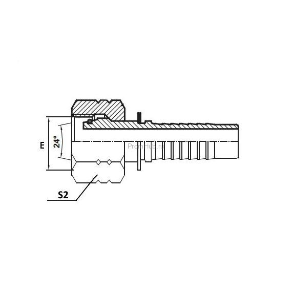 Фитинг DKOS M20x1,5 (90°) Dy 10 ПромХаб | PromHub