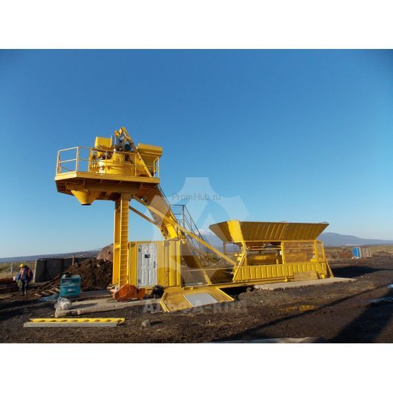 Перевозимый бетонный завод BHB-40 ПромХаб | PromHub