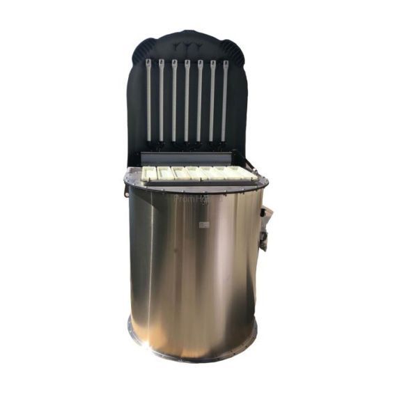 Фильтр для силоса с пневмоочисткой в цилиндрическом корпусе SILOR03