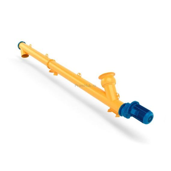 Шнековый транспортер цемента Ø 168 мм, L=5,5 м