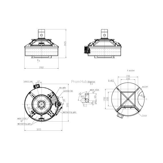 Купить Смеситель бетона планетарный CO-NELE CMP 2250/1500, изображение 2 ПромХаб | PromHub